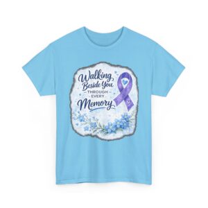 💙 Walking Beside You Through Every Memory | Alzheimer's & Memory Support T-Shirt  $24.95 • Free Shipping 🇺🇸