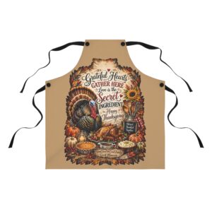 🦃 Thankful for Today Thanksgiving Apron 🍂