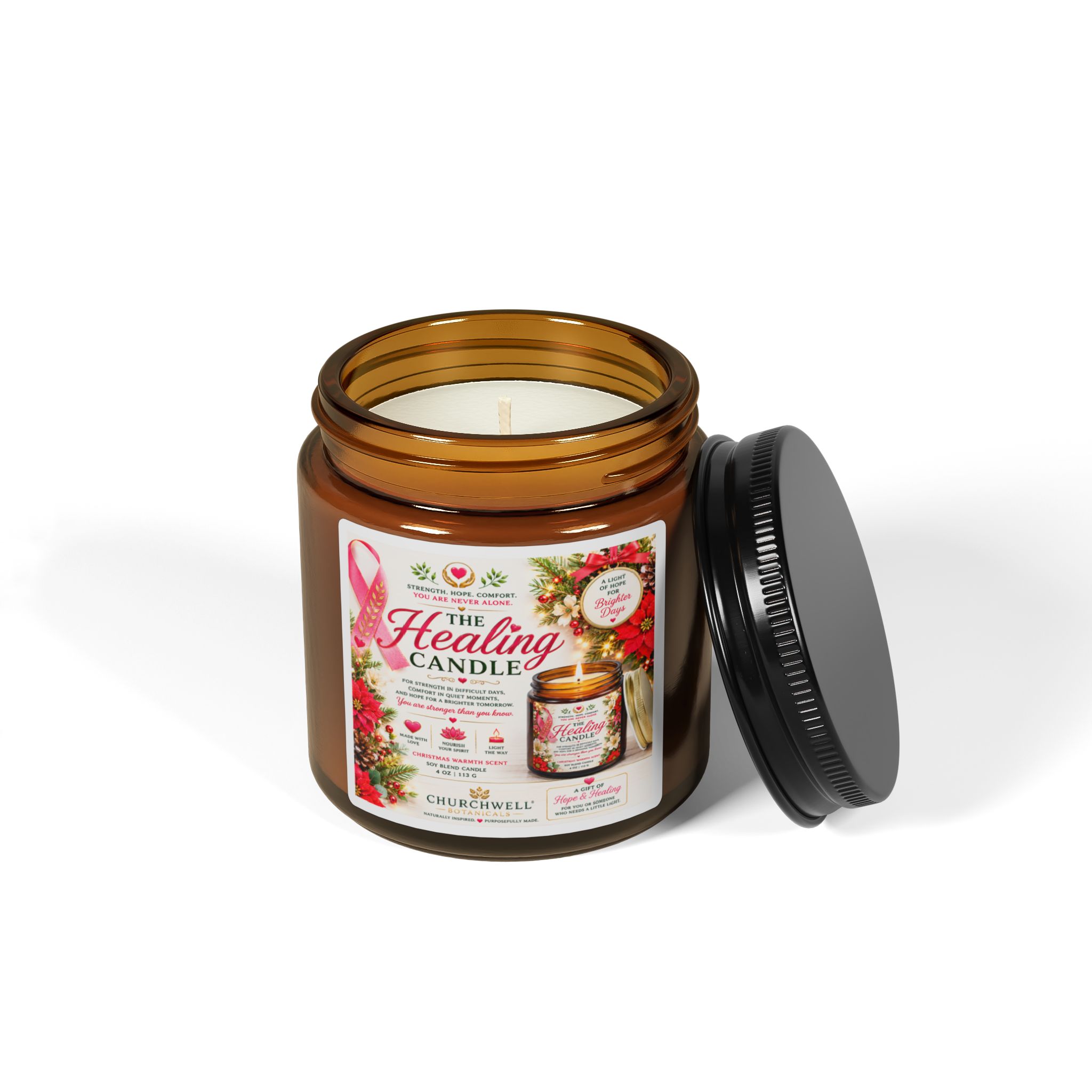 🌸 The Healing Candle | A Light of Hope, Comfort & Brighter Days - Image 2