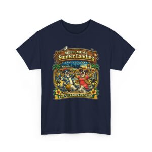 🌊 Meet Me At Sumter Landing™ | The Villages Life™ Collector's Shirt $25.99 • FREE SHIPPING 🧓👵🛺🌊🌴🎶🍹☀️