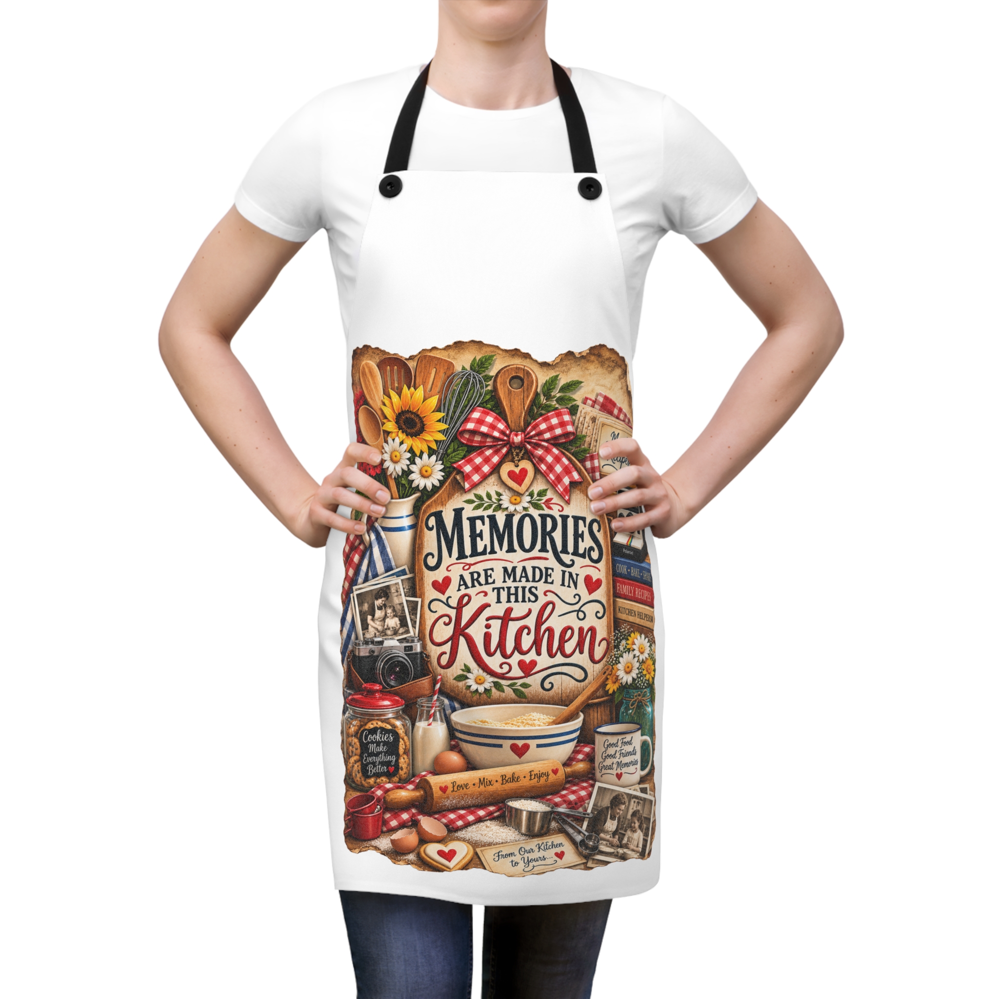 📸 Memories Are Made in This Kitchen™ Apron - Image 3