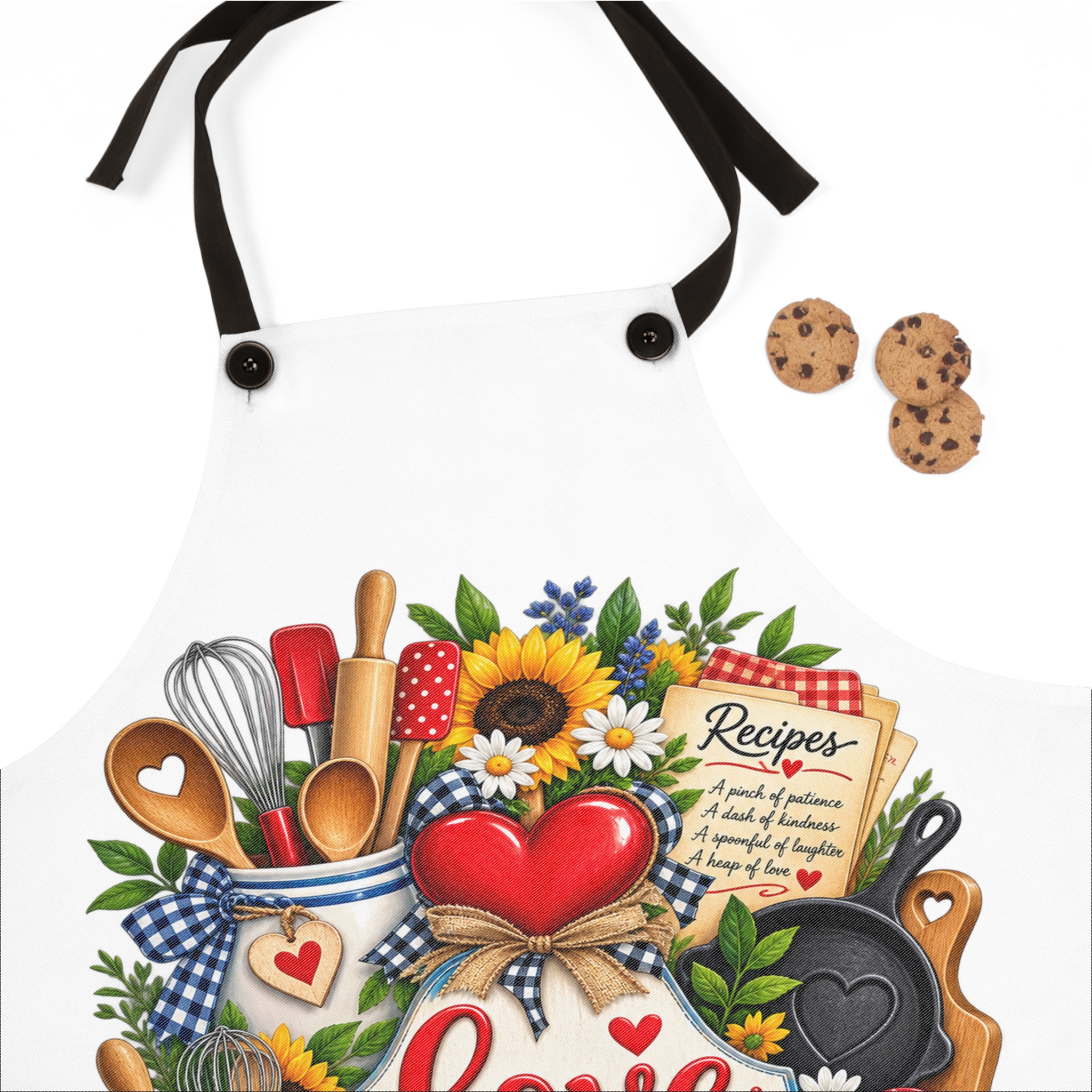 Love Is the Secret Ingredient™ Apron | Colorful Home Kitchen Collection - Image 2