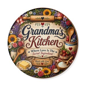 🌻 Grandma's Kitchen™ Memory Board Where Love Is the Secret Ingredient 💲65.99 • Complimentary U.S. Shipping 🎁
