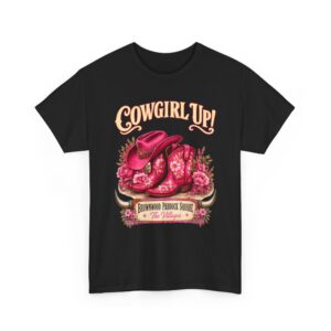 🤠 Cowgirl Up! Brownwood Paddock Square T-Shirt