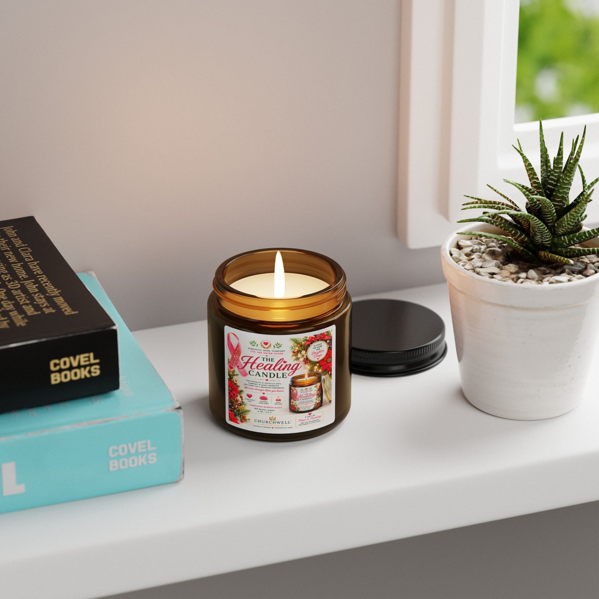 🌸 The Healing Candle | A Light of Hope, Comfort & Brighter Days - Image 4