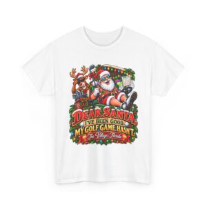 The Villages Florida Golf Shirt for Christmas | Dear Santa I've Been Good My Golf Game Hasn't T-Shirt, Funny The Villages Florida Christmas Golf Shirt